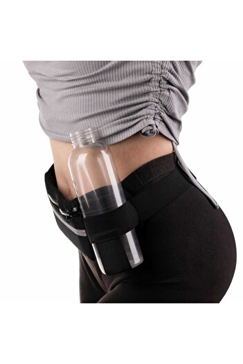 Micostore Running and Sports Belt, Pouch Type, 2 Pockets, Reflective, Waterproof, Adjustable