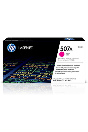 HP 507A LaserJet Toner Cartridge Magenta