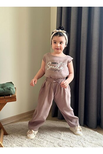 ELONKİDS Luna Everday 2-Piece Girls' Set