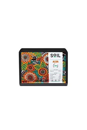 SOİL Colombian Alba Coffee - Dried with peach and pomegranate notes, ideal for drip coffee and espresso