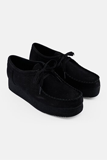 CLARKS Women Standard Wallacraft Lace Up Casual Shoes, Black
