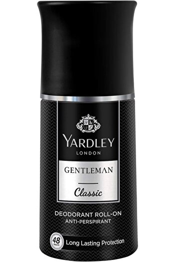 Yardley London Gentlemen Classic Roll-On Deodorant, 50ml, Refreshing for Men