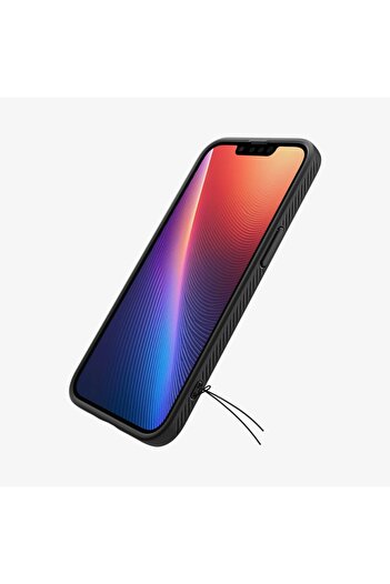 Spigen iPhone 16e Kılıf Liquid Air Matte Black - ACS09161