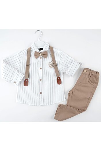 Mc Emirix Kids Wear Set of 2 with Slope with Embroidered