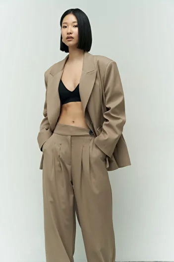 MAİ COLLECTİON Salvatore Beige Pants