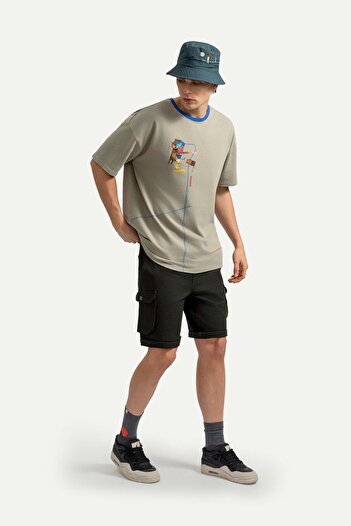 KAFT Unisex Oversize Design T-Shirt - Nclot