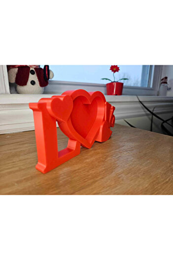 Print Wizzard 3D Print Photo Frame with Love Lettering – Romantic and Stylish Design