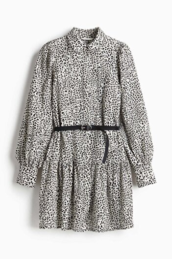 H&M Belted shirt dress