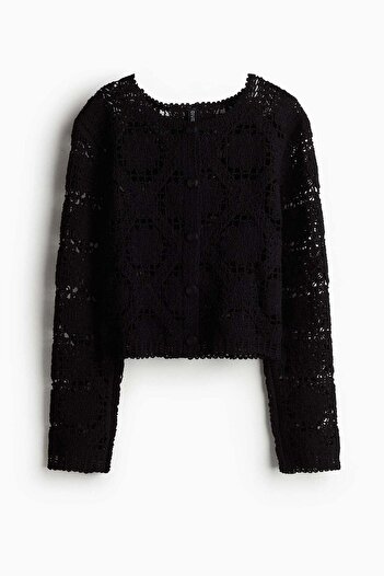 H&M Crochet-look cardigan