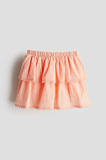H&M Tiered cotton skort