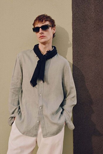 H&M Regular Fit Linen shirt