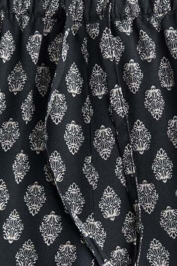 H&M Straight drawstring trousers