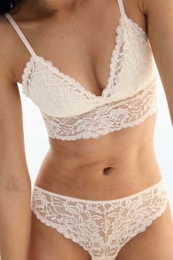 H&M 2-pack lace Brazilian briefs