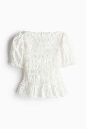 H&M Smocked blouse