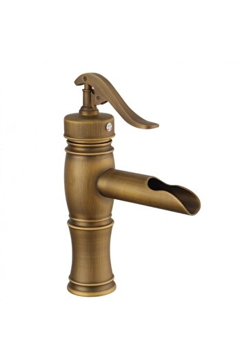 Smack Baterie Lavoar Medie Bronz Antichizat