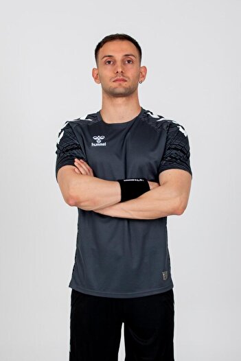 hummel Line Training T-Shirt Anthracite