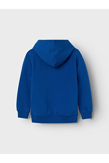 name ıt Name It Kapüşonlu Mavi Erkek Çocuk Sweatshirt 13221796