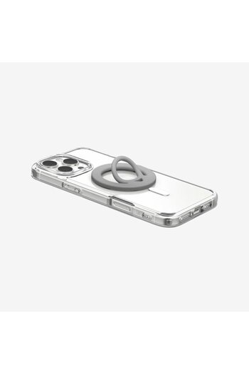 Spigen Dual Pop MagFit Phone Holder Double Side Magnetic Silicone Grip MagSafe - Gray