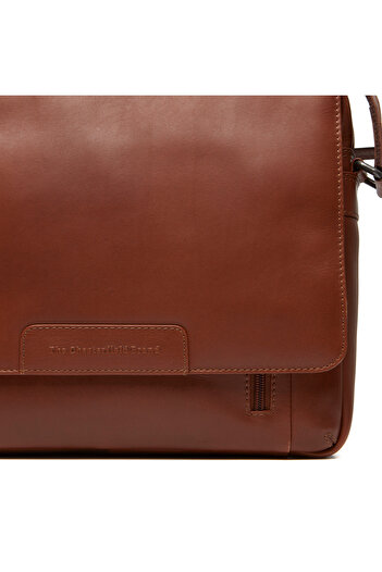 The Chesterfield Brand Shoulder bag with 14 inch laptop compartment, genuine leather, The Chesterfield Brand, Gili