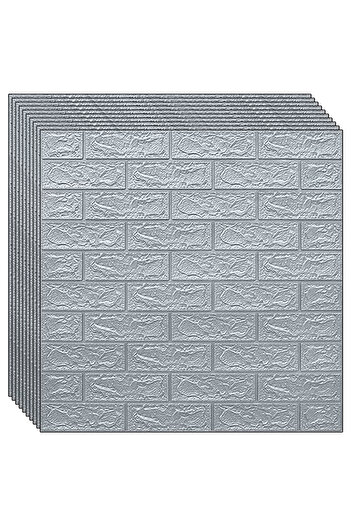 NEXTLY Set 30 X Tapet Autoadeziv 3d , Pentru Tavan/perete, Design Caramida, Waterproof, Ajustabil