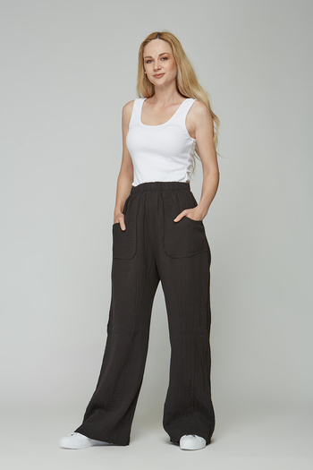 Motherway Maternity Muslin Elastic Trousers