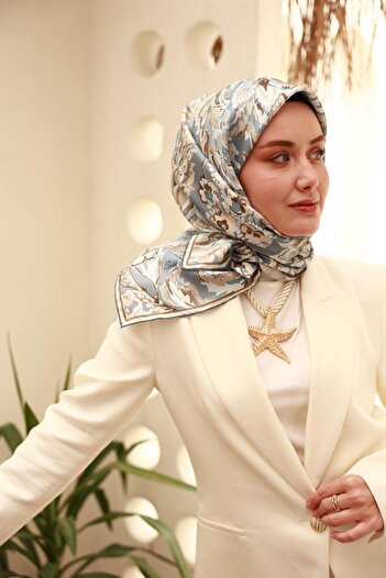 Silk Home Μεταξωτό μαντήλι Twill 11469-09