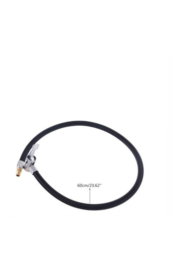 Choice 60cm STONEGO Car Tire Inflator Hose Inflatable Air Pump Extension Tube Adapter Twist Tyre Connection
