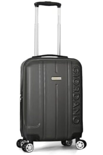 Giordano Travel Luggage With Dual Spinner Wheels And Digital Lock (GRAY, 20 INCH)