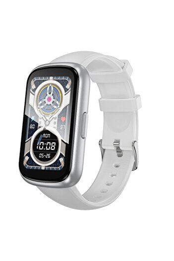 REDz Accessories Hoco Y25 Smartwatch, Water Resistant, IP68, iOS and Android Compatibility, Bluetooth v5.3, Silver