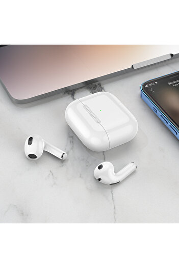 REDz Accessories Căști Bluetooth EW26 Hoco, 300mAh, Bluetooth 5.3 TWS, Alb