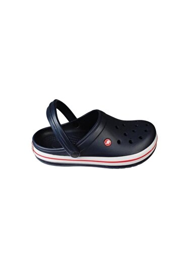 Yaz Kış Ayakkabı Yazkiş Navy Blue Men's 46-47 Large Size Sabo Style Sandals Slippers
