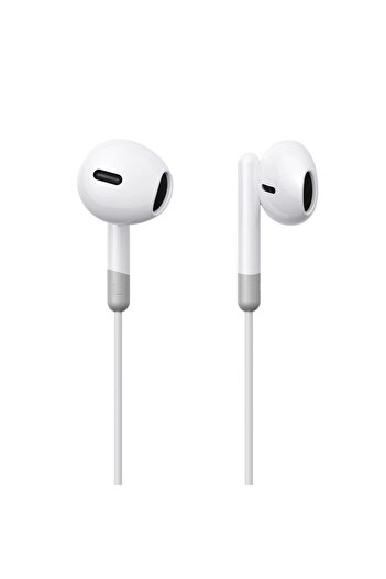 REDz Accessories Căști Joyroom pentru telefon, model JR-EW01, mufă jack, 3,5 mm, albe
