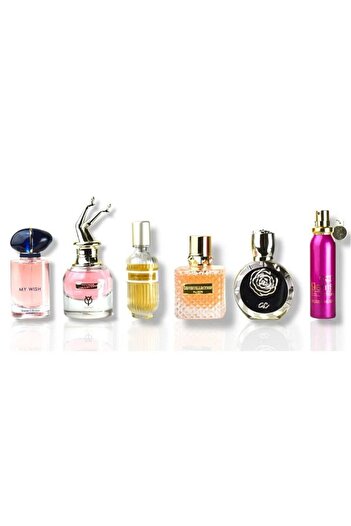CLASSİC Mini Classic Luxury Perfume Set for Women 25ml (6 Pieces)
