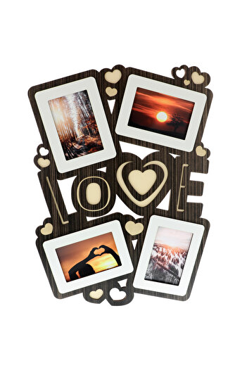 GiftExpress Picture frame photo 4 pictures: Love