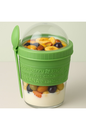 Titiz Take'n Go Fruity Yogurt Container with Lid and Spoon