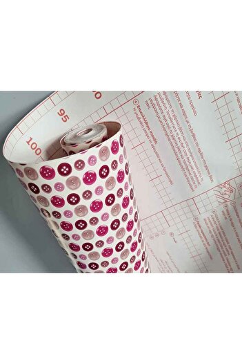 d-c-fix 276-0624 Button Pattern Decorative Adhesive Foil (45 cm X 2 Mt)