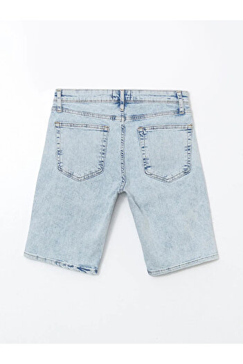 LC Waikiki Lcw Jeans Indigo Skinny Fit Men's Jean Shorts
