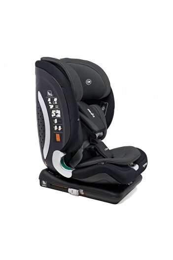 U-Grow Autosedačka, isofix, 76-150 cm, černá