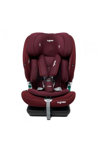 U-Grow Autosedačka, isofix, 76-150 cm, červená