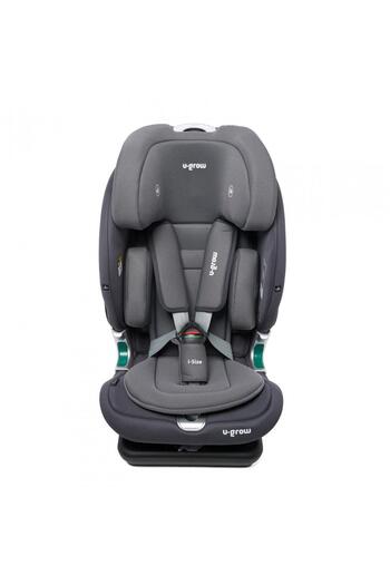 U-Grow Autosedačka, isofix, 76-150 cm, šedá