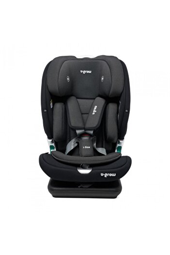 U-Grow Autosedačka, isofix, 76-150 cm, černá