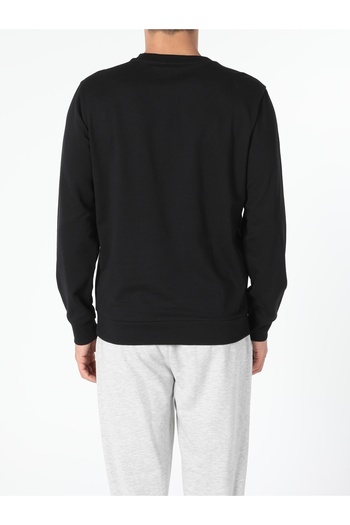 Colin's Regular Fit Men's Black Sweatshirt