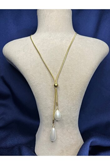 Fam&Co Jewelry Damla Inci Uçlu Kolye – Minimal Ve Şık Dokunuş