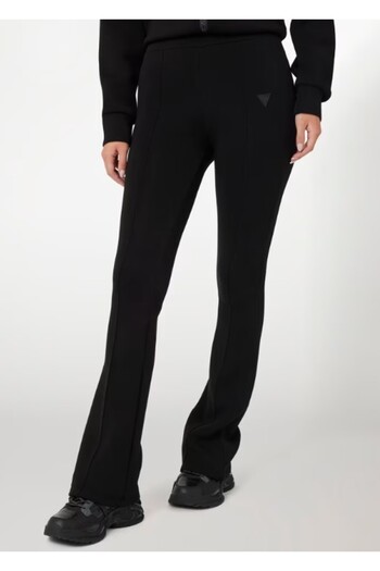 Guess Guess ALLIE SCUBA BOOTLEG women's pants black