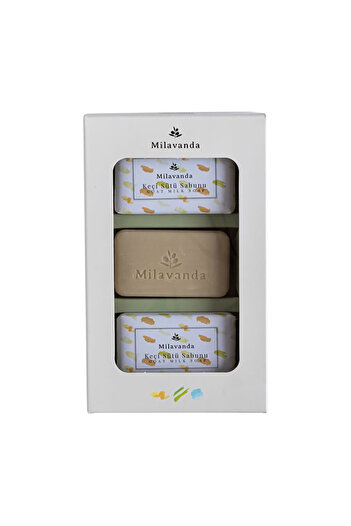 Milavanda Goat Milk Solid - 3-Piece Soap Set