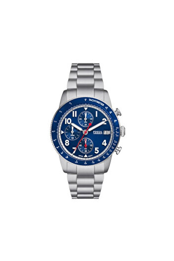 Fossil Sport Tourer Herren Uhr Silber Fs6047