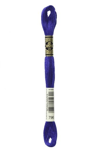 Dmc Κλωστές Κεντήματος Χεριών Muline 8 mm Χρώμα Νο 796