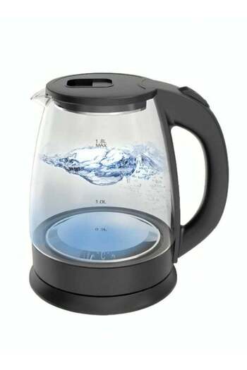Denx Glass Electric Kettle Capacity 1.8 Liters 1500 Watts DX2006