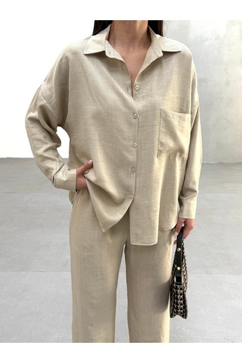 QARA LINEN DOUBLE SET