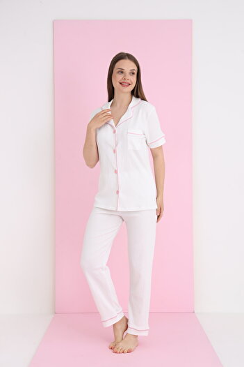 ELİTOL Bürümcük Arabian Buttoned Pajama Set